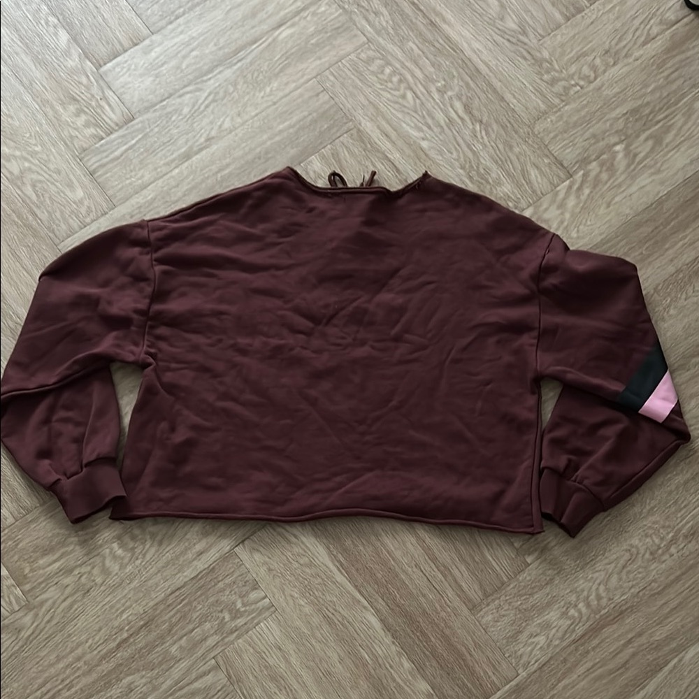ONLY Brown and Pink Graphic Sweatshirt - Picture 2 of 7